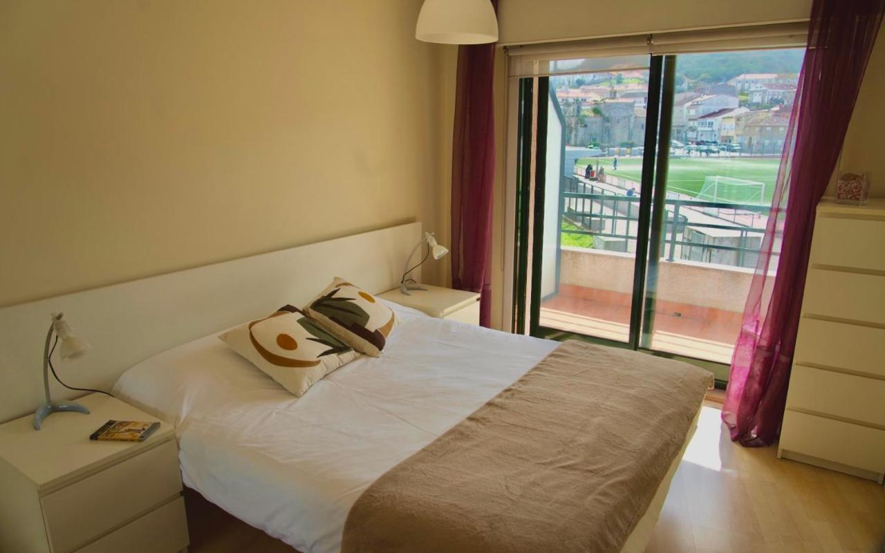 Acogedor Piso En Baiona Con Garaje Apartment Exterior photo